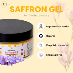 VLARC Intense Glow Saffron Gel (50grm)