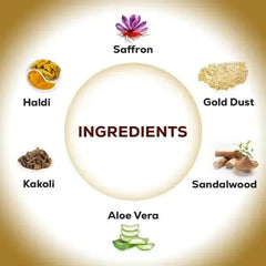 VLARC KUMKUMADI UBTAN FACE WASH WITH 24K GOLD 100ML Vlarc