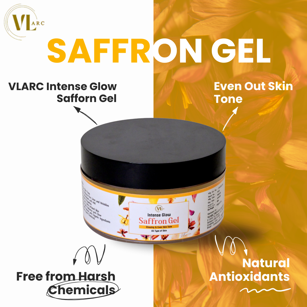 VLARC Intense Glow Safforn Gel 100 grm