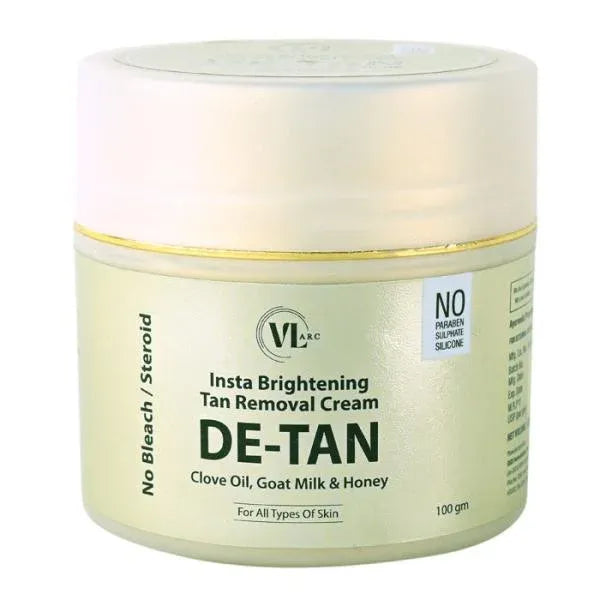 VLARC INSTA BRIGHTENING TAN REMOVAL DE-TAN CREAM Vlarc