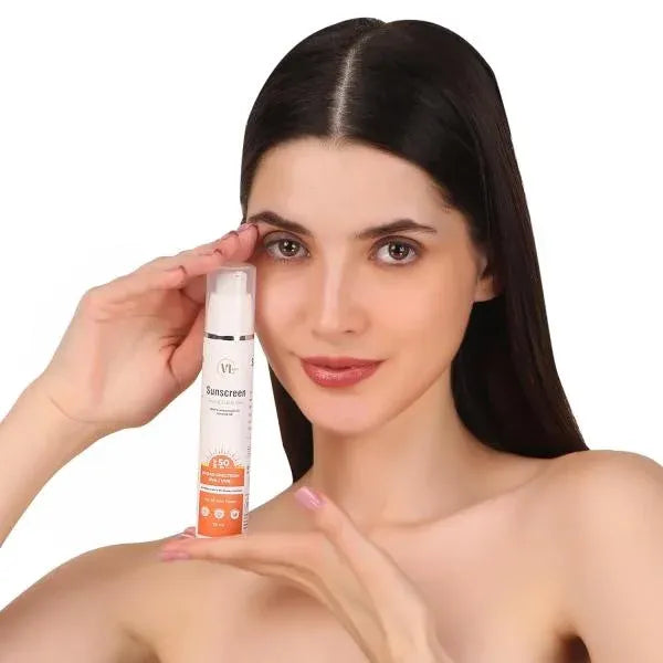 COMBO OF KUMKUMADI UBTAN FACE WASH, SUNSCREEN AQUA FACE GEL & KUMKUMADI BRIGHTENING FACE OIL