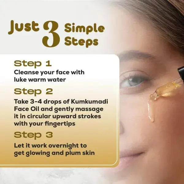 VLARC KUMKUMADI BRIGHTENING FACE OIL Vlarc