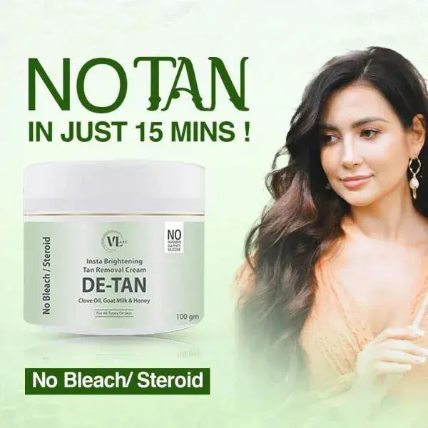VLARC INSTA BRIGHTENING TAN REMOVAL DE-TAN CREAM Vlarc