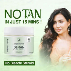 VLARC INSTA BRIGHTENING TAN REMOVAL DE-TAN CREAM Vlarc